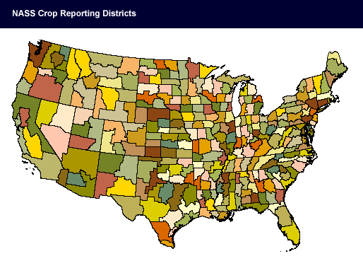 NASS Crop Reporting Districts