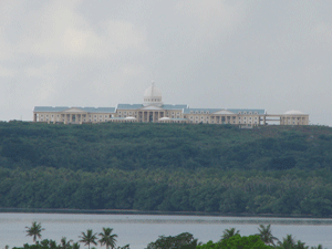 Palau Capitol. [Photo courtesy of Amb. Kyota]