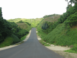 Palau Compact Road. [Photo courtesy of Amb. Kyota]