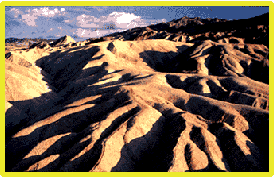 Zabriskie Point in Death Valley, California