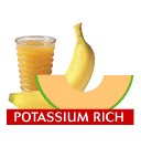 Potassium rich icon