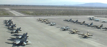Flight Line in Fallon, Nevada