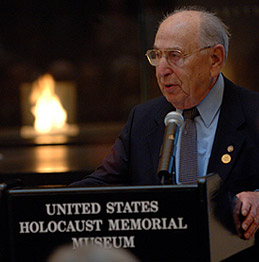 Miles Lerman, Chairman of the United States Holocaust Memorial Council, from 1993 to 2000, led a partisan unit against German occupying forces in southern Poland during World War II.