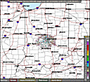 Local Radar for Indianapolis, IN - Click to enlarge