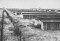 View of barracks in the Majdanek camp.