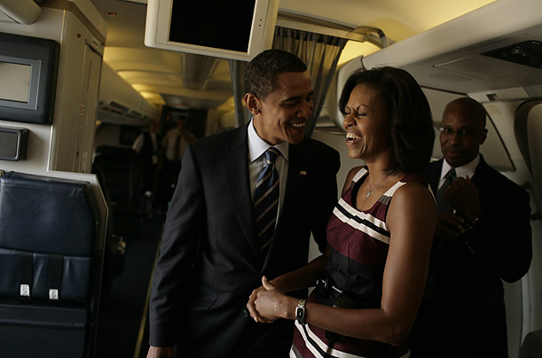 The Looks of Michelle Obama A year of behind-the-scenes photos of the new First Lady


