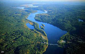 Watershed aerial photograph