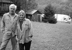 Jim and Moie Crawford at their farm