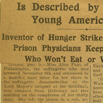 Alice Paul Describes Force Feeding