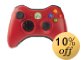Xbox 360 Limited Edition Red Wireless Controller and Play Charge Kit