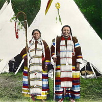 Descendants of the original inhabitants of Dakota Territory