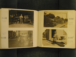 NCLC album - two page spread showing Phoebe photos