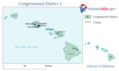 Congressional Map of the 2nd District
