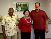 Congresswoman Hirono visits Henkels & McCoy to meet with Area Manager Mike Alvarez and John Nichols, who is in charge of Business Development.  Henkels & McCoy is one of the  “Green renewable energy Companies” doing business in Hawaii.