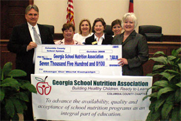 Georgia SNA check award