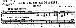 The Irish Regiment sheet music