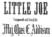 Poster for Little Joe