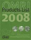 OMRI Products List cover