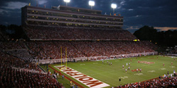 Carter-Finley Stadium, home to Wolfpack football.