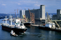 USDA photo of ships at port.