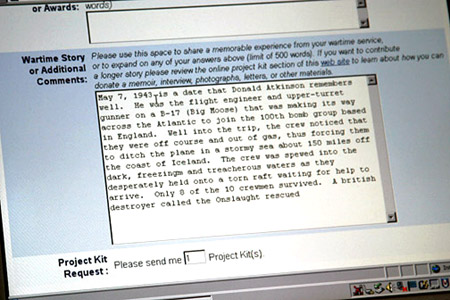 Image: A Story on the Computer Screen