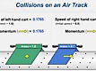 Collisions on an Air Track