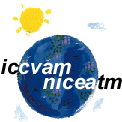 ICCVAM world and sun logo