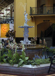 Fountain in Arts and Industries Building 