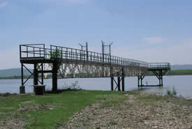 Water Intake Structure is Part of a Water System Being Constructed at Sardis Lake in  Southeatern Oklahoma