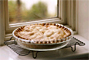 Photo of pie cooling.