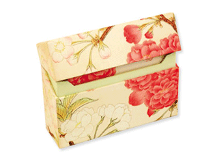 Cherry Blossoms Flip Top Note Cards