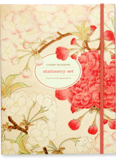 Cherry Blossoms Stationery Set