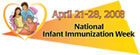 National Infant Immunization Week logo
