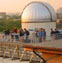 telescopes on roof