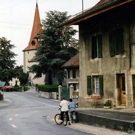 a street in Chavornay