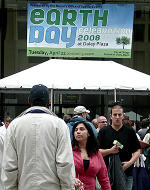 Earth Day at Daley Plaza, Chicago