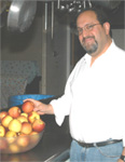 Paul Ventura, Food Service Director at Greenville Central School, was inspired by the Hudson Mohawk Resource Conservation and Development Council's idea to develop a Farm-to-School program. Last year's pilot program met with tremendous support from the students who appreciated the fresh produce choices from farms in "their backyard