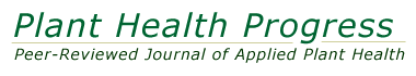 Plant Health Progress - Peer-Reviewed Journal of Appied Plant Health