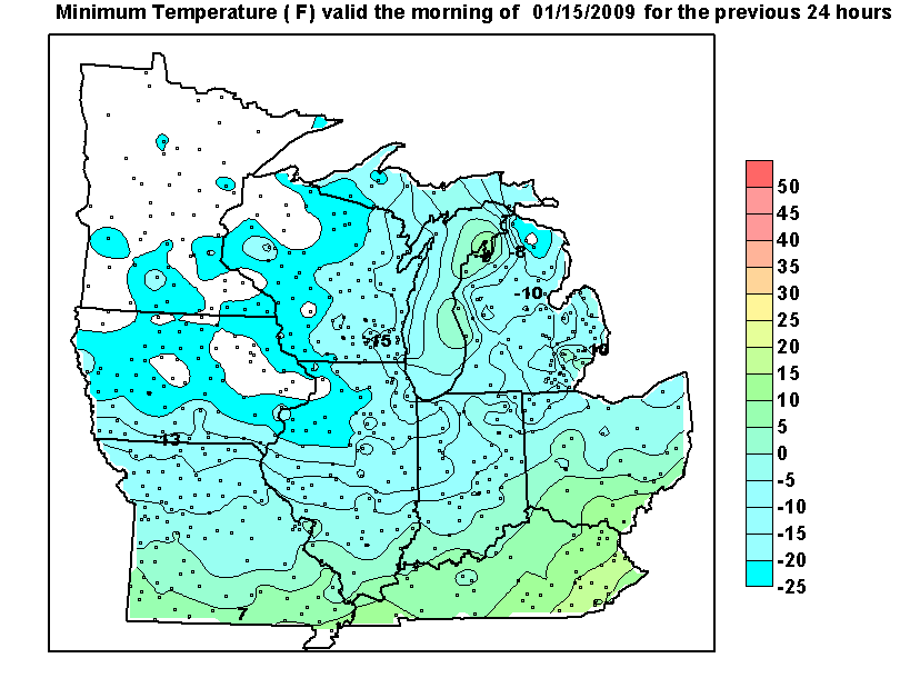 24 Hours Lo Temp