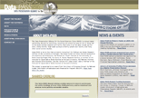 screenshot of site