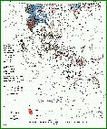 (Thumbnail) Map Showing Distribution, Composition, and Age of Late Cenzoic Volcanic Centers in California and Nevada