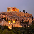 The Acropolis at night