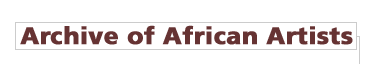 Archive of African Artists