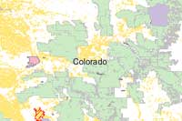 Federal Surface Management Agency Boundaries