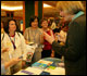 Attendees at Exhibit Booth