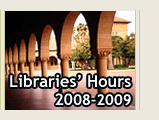 Libraries' Academic Hours 2008-09