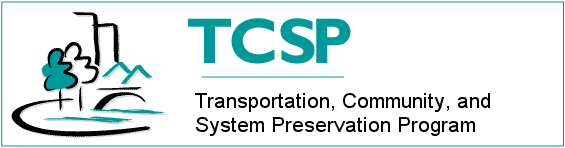 Transportation and Community and System Preservation (TSCP) Logo