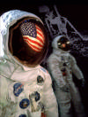 Armstrong and Aldrin Spacesuits