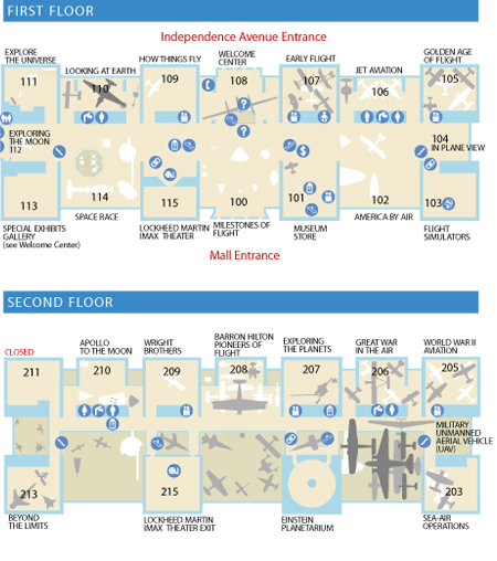 National Mall Building Map