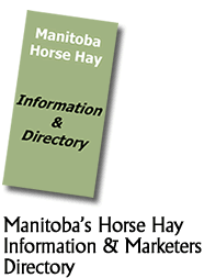 Manitoba’s Horse Hay Information & Marketers Directory